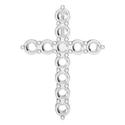Cross Pendant - Round 2.6mm