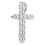 Cross Pendant - Round 2.6mm