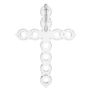 Cross Pendant - Round 2.6mm