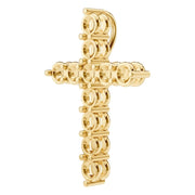Cross Pendant - Round 2.6mm