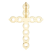 Cross Pendant - Round 2.6mm