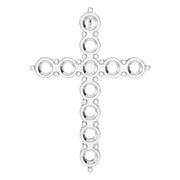 Cross Pendant - Round 5mm