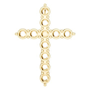 Cross Pendant - Round 5mm