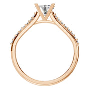 Solitaire Ring - Round 5mm