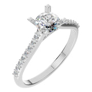 Solitaire Ring - Round 5mm