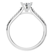 Solitaire Ring - Round 5mm