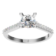 Solitaire Ring - Round 5mm