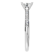 Solitaire Ring - Round 5mm