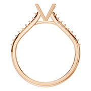 Solitaire Ring - Round 5mm