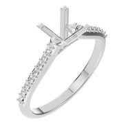 Solitaire Ring - Round 5mm