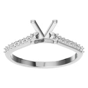Solitaire Ring - Round 5mm