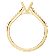 Solitaire Ring - Round 5mm