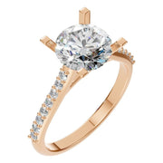 Solitaire Ring - Round 7.3mm
