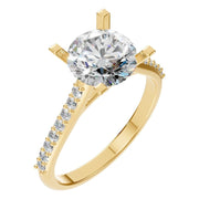 Solitaire Ring - Round 7.3mm