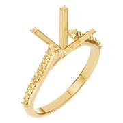 Solitaire Ring - Round 7.3mm