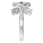 Seven Stone Ring - Oval 10.3x7mm