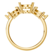 Seven Stone Ring - Oval 10.3x7mm