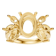Seven Stone Ring - Oval 10.3x7mm