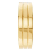 Three Stone Ring - Princess 1.8mm