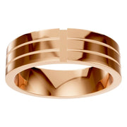 Three Stone Ring - Princess 1.8mm