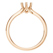 Solitaire Ring - Round 4.3-5mm