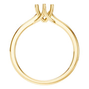 Solitaire Ring - Round 4.3-5mm