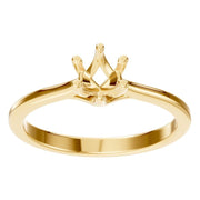 Solitaire Ring - Round 4.3-5mm