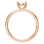 Solitaire Ring - Round 5.7mm