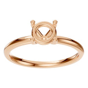Solitaire Ring - Round 5.7mm