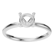 Solitaire Ring - Round 5.7mm