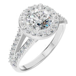 RI-2542 White Gold Ring SET - Main View