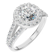 RI-2542 White Gold Ring SET - Main View