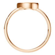 Solitaire Bezel Ring - Marquise 7.1x3.6mm