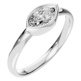 Marquise Bezel Ring