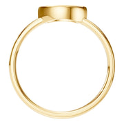 Solitaire Bezel Ring - Marquise 7.1x3.6mm