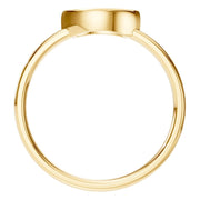 Solitaire Bezel Ring - Marquise 7.1x3.6mm