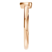Solitaire Bezel Ring - Pear 4.1x2.7mm