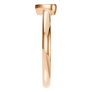 Solitaire Bezel Ring - Pear 4.1x2.7mm
