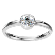 Solitaire Ring - Round 4.30mm