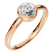 Solitaire Ring - Round 5.00mm
