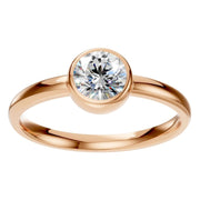 Solitaire Ring - Round 5.00mm