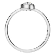 Solitaire Ring - Round 5.00mm