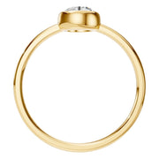 Solitaire Ring - Round 5.00mm