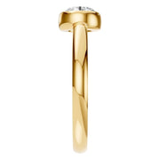 Solitaire Ring - Round 5.00mm