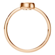 Solitaire Ring - Round 5.00mm