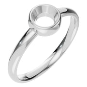 Solitaire Ring - Round 5.00mm