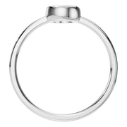 Solitaire Ring - Round 5.00mm