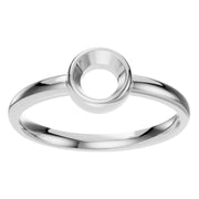Solitaire Ring - Round 5.00mm