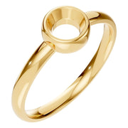 Solitaire Ring - Round 5.00mm