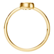 Solitaire Ring - Round 5.00mm